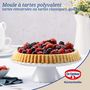 Voir la diapositive 6 : DR.OETKER Plat à tarte 28 cm avec revêtement en quartz émaillé Dr.Oetker Back Liebe