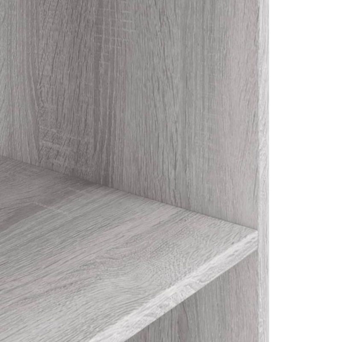 VIDAXL Support pour aquarium sonoma gris 120x40x60cm bois d ingénierie