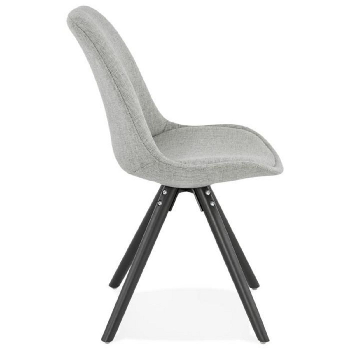 Paris Prix Chaise Scandinave  Yolanda  82cm Gris & Noir