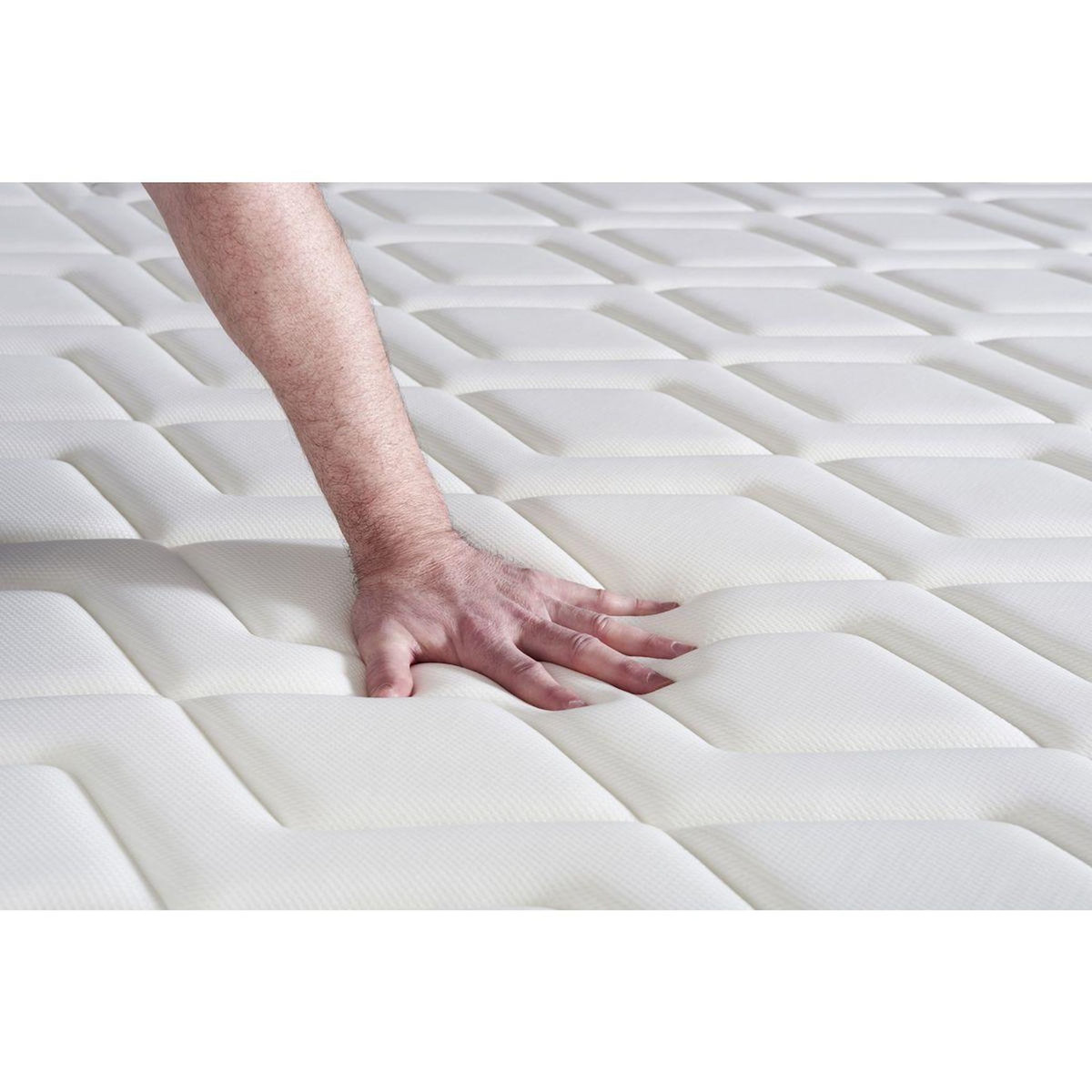 ACTISOM Pack prêt à dormir matelas 140x200 ACTILATEX SOFT 3zones de confort + sommier KIT blanc + 2 oreillers + couette