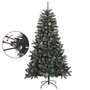 Voir la diapositive 3 : VIDAXL Sapin de Noël artificiel avec support Vert 150 cm PVC