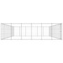 Voir la diapositive 3 : VIDAXL Chenil exterieur Acier galvanise 79,86 m²