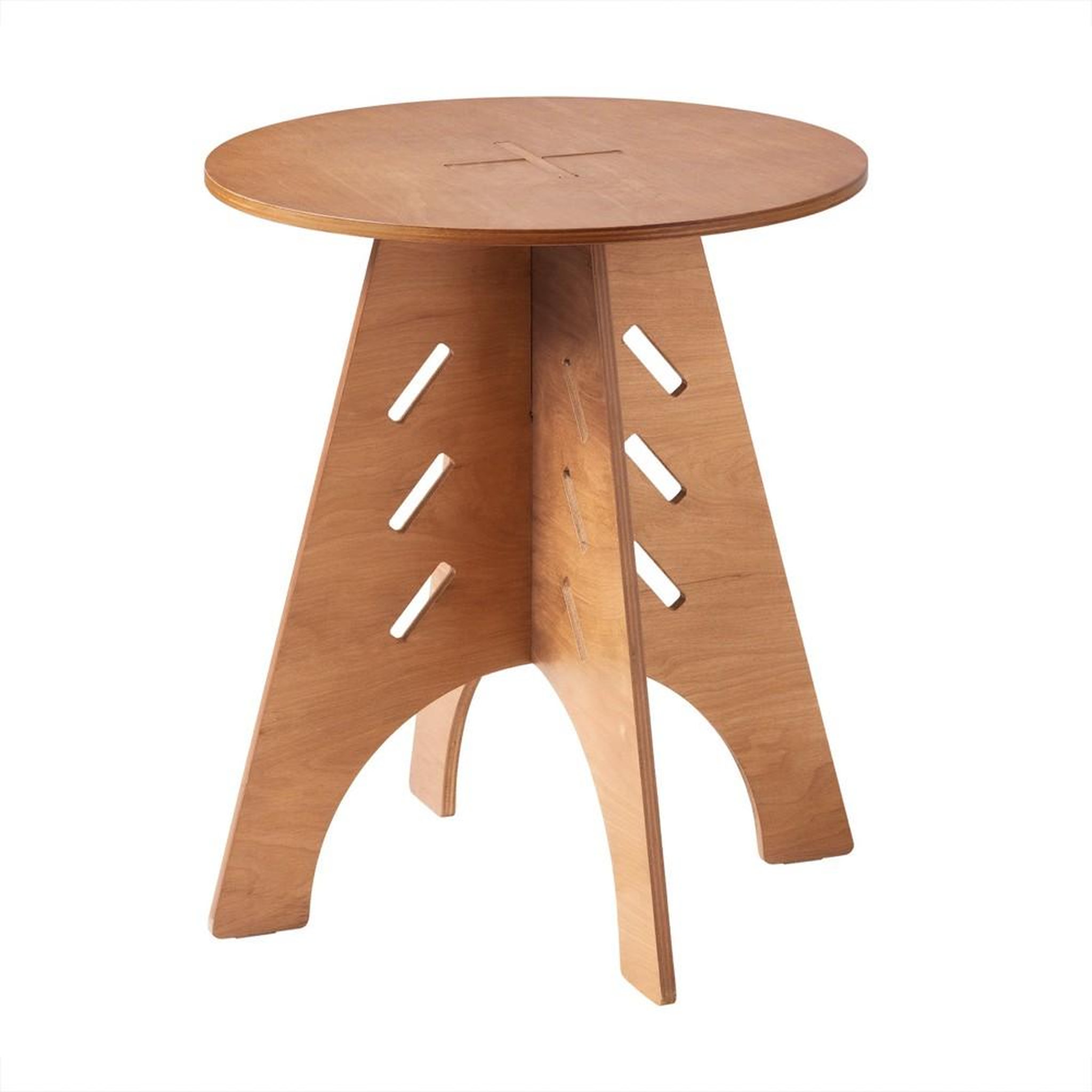 Voir la diapositive 1 : SOBUY SoBuy - Table D'appoint - Brun Clair - 32x32x48.5cm - Moderne - HFBT01-K