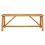 Voir la diapositive 3 : VIDAXL Ensemble a manger de jardin 7 pcs Noir