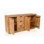 Voir la diapositive 2 : Paris Prix Buffet en Bois  Darryl  180cm Naturel