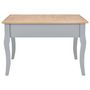 Voir la diapositive 4 : VIDAXL Table basse Gris 80 x 80 x 50 cm Bois