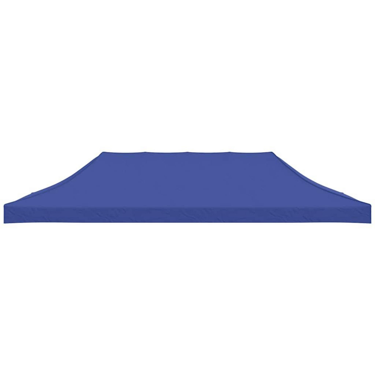 VIDAXL Toit de tente de reception 3 x 6 m Bleu