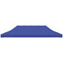 Voir la diapositive 2 : VIDAXL Toit de tente de reception 3 x 6 m Bleu