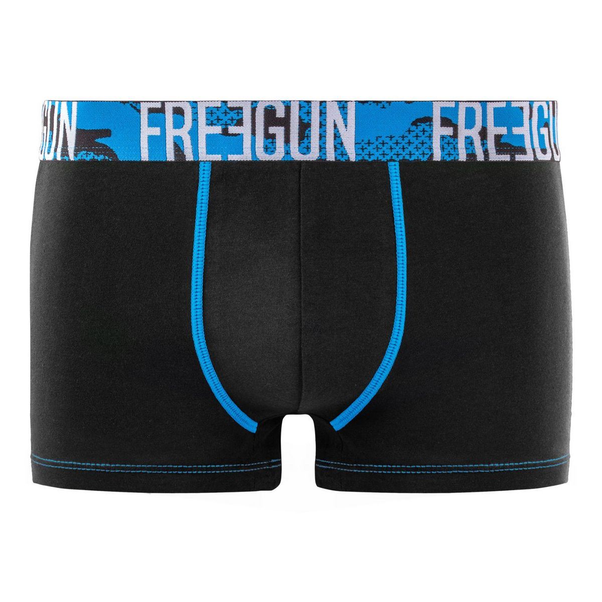 FREEGUN Lot de 4 boxers homme en coton