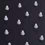 Voir la diapositive 5 : VIDAXL Pomme de douche pluie Acier inoxydable 30x30 cm Carree Noir