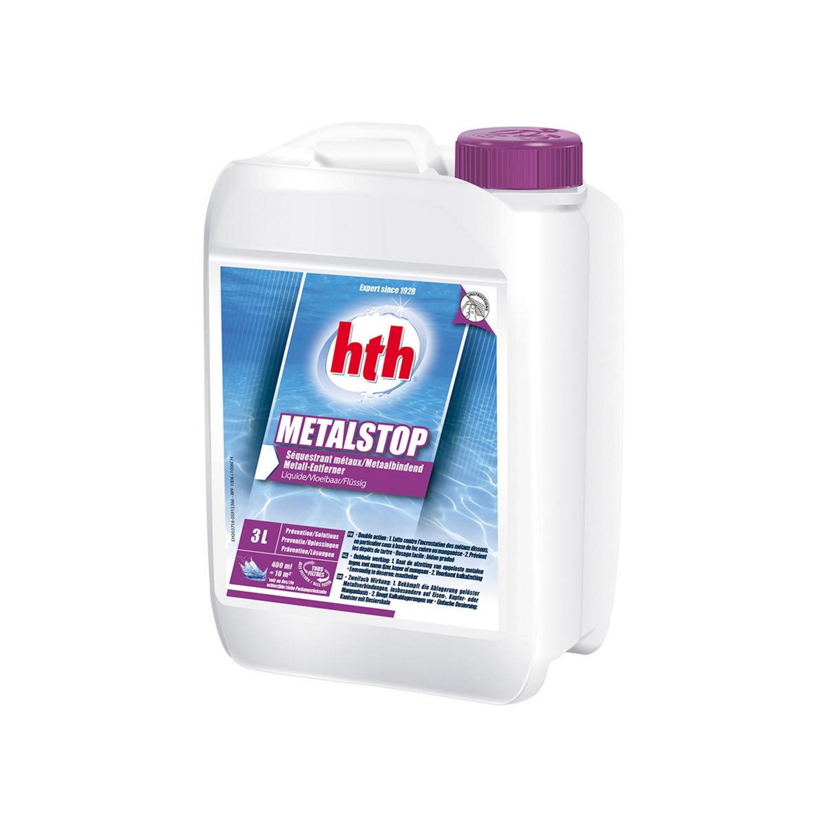 HTH Séquestrant métaux MetalStop 3 L - HTH