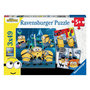 Voir la diapositive 1 : RAVENSBURGER Puzzles 3x49 p - drôles de minions / minions 2