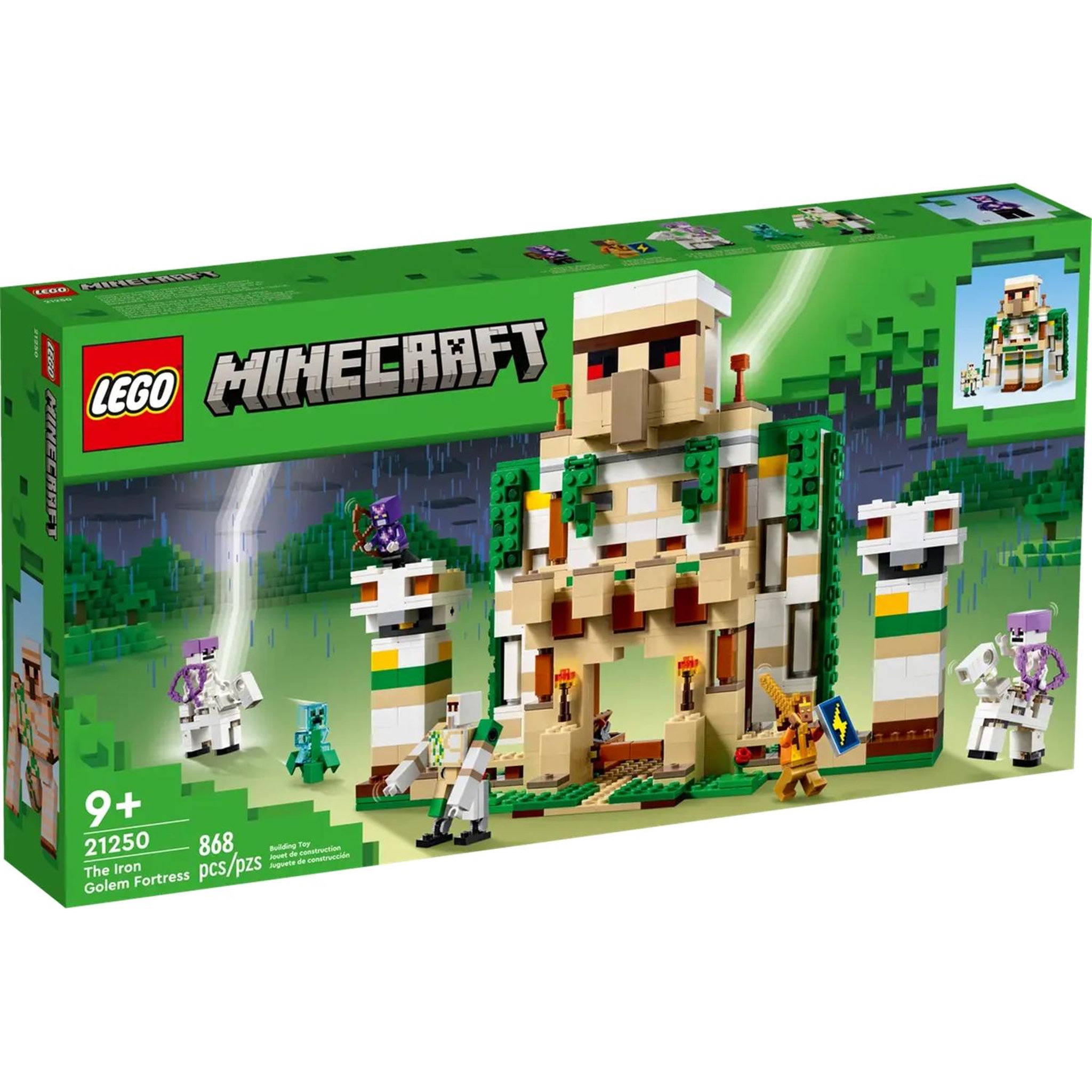 LEGO Minecraft La forteresse du golem de fer