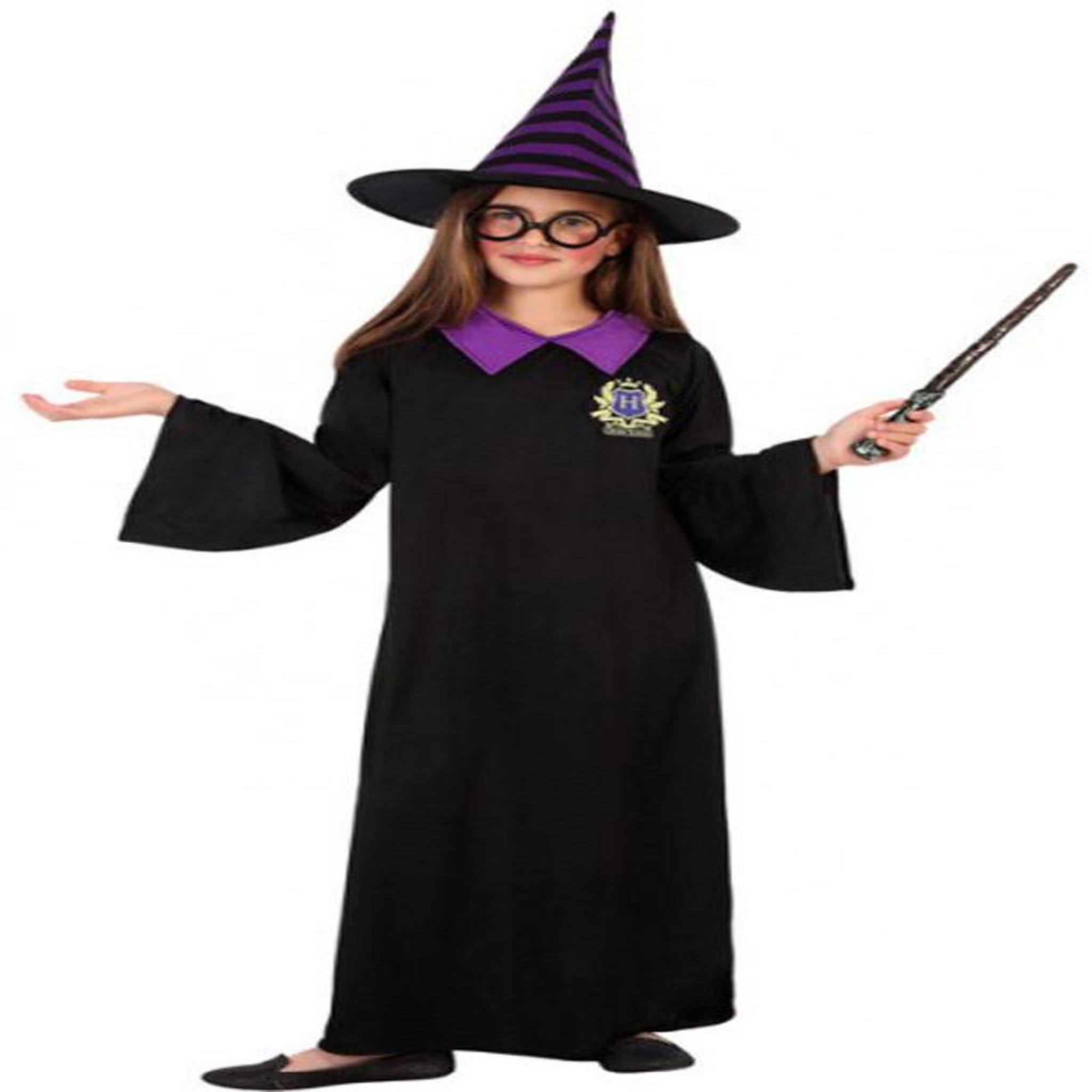 Voir la diapositive 2 : ATOSA Déguisement De Magicien - Enfant - 5/6 ans (110 à 116 cm)