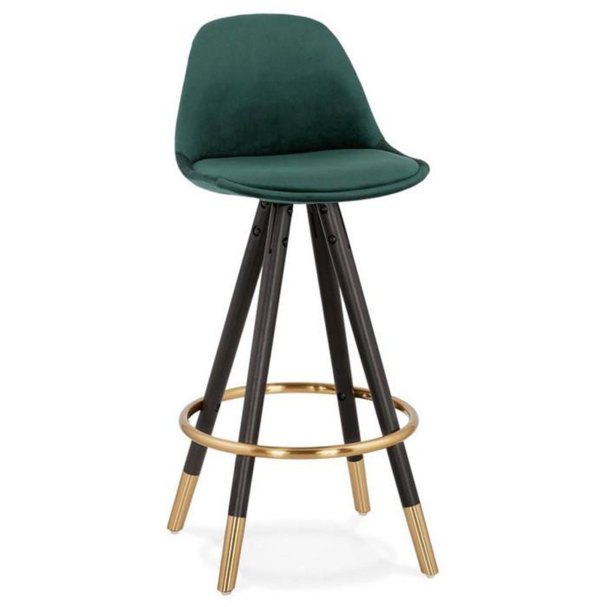 Paris Prix Tabouret de Bar  Krill  87cm Vert & Noir