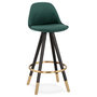 Voir la diapositive 1 : Paris Prix Tabouret de Bar  Krill  87cm Vert & Noir
