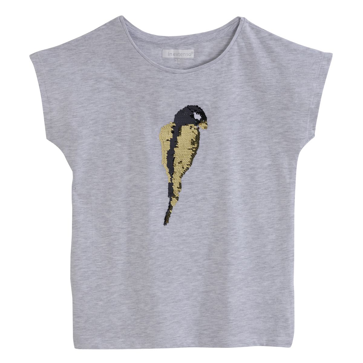 IN EXTENSO T-shirt à sequins réversibles fille