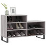 Voir la diapositive 3 : VIDAXL Armoire a chaussures Sonoma gris 102x36x60 cm Bois d'ingenierie