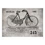 Voir la diapositive 2 : Paris Prix Papier Peint  Bicycle Vintage