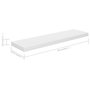 Voir la diapositive 6 : VIDAXL Etagere murale flottante 2 pcs Blanc brillant 90x23,5x3,8cm MDF