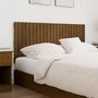 Voir la diapositive 3 : VIDAXL Tete de lit murale Marron miel 140x3x60 cm Bois massif de pin