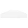 Voir la diapositive 5 : VIDAXL Etagere flottante murale Chene et blanc 90x23,5x3,8 cm MDF