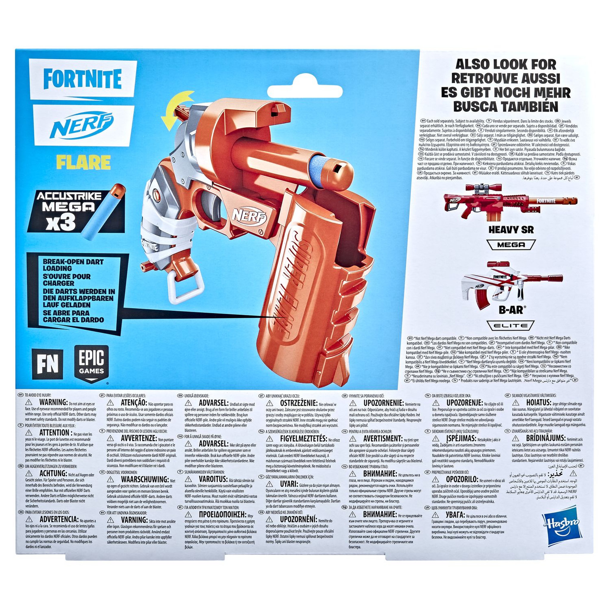 Voir la diapositive 7 : HASBRO Nerf Fortnite Flare 