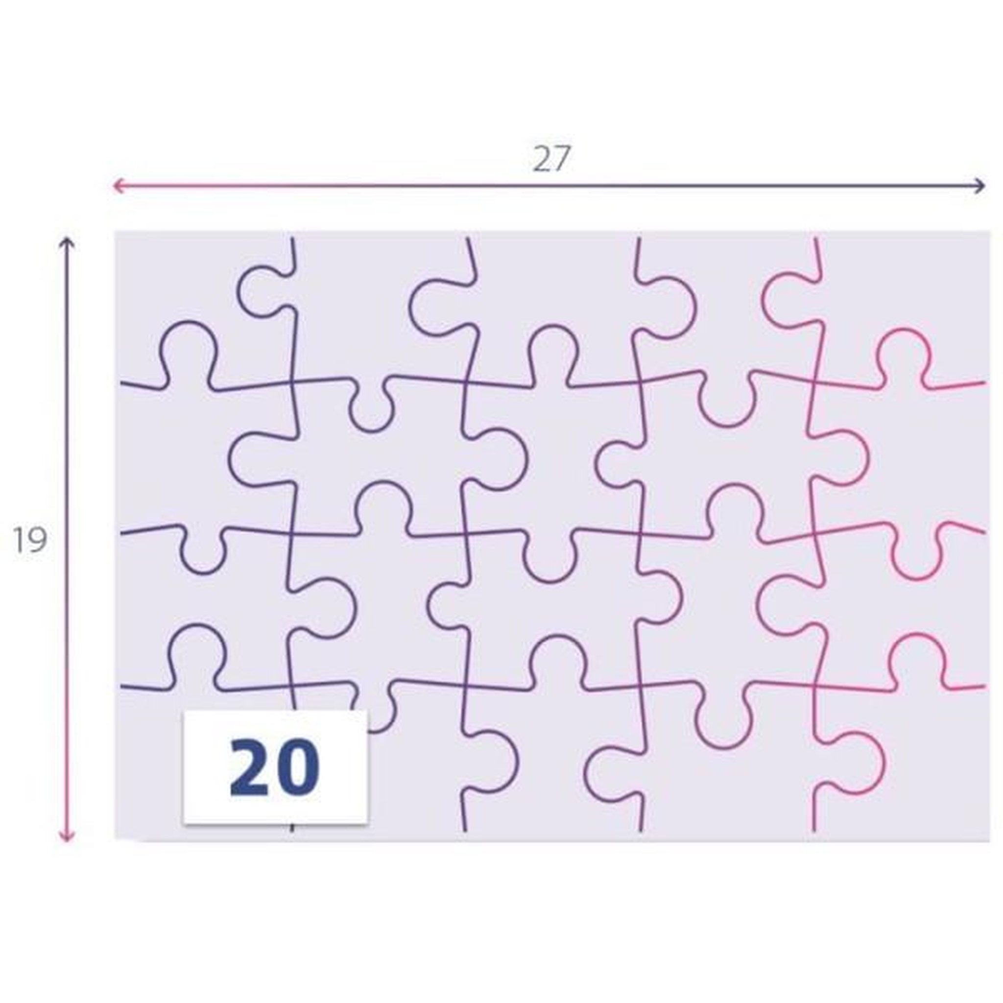 Voir la diapositive 4 : CLEMENTONI Puzzle 2 x 20 pièces - Disney Princess - CLEMENTONI