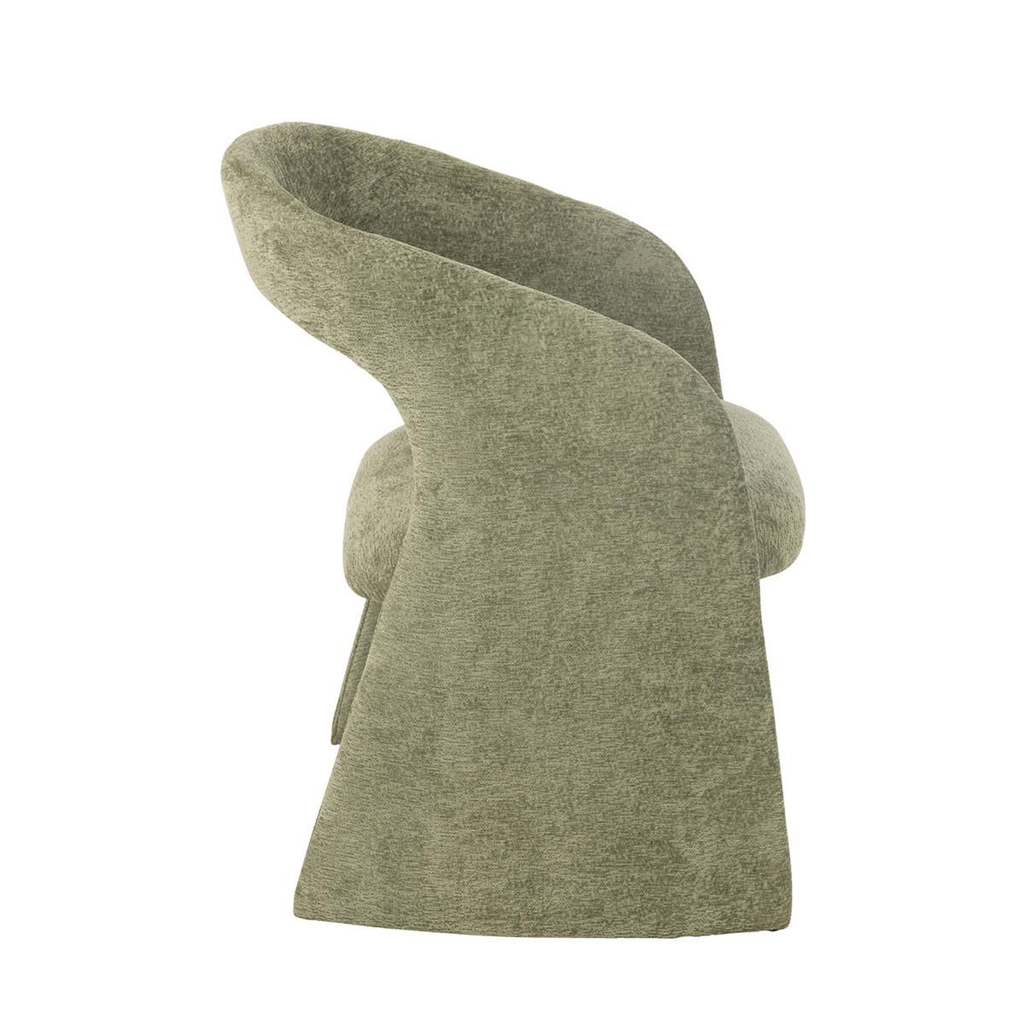 Voir la diapositive 4 : J-LINE Fauteuil design  anise  80cm vert menthe