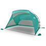 Voir la diapositive 2 : VIDAXL Tente de plage vert d'eau 274x178x170/148 cm 185T polyester