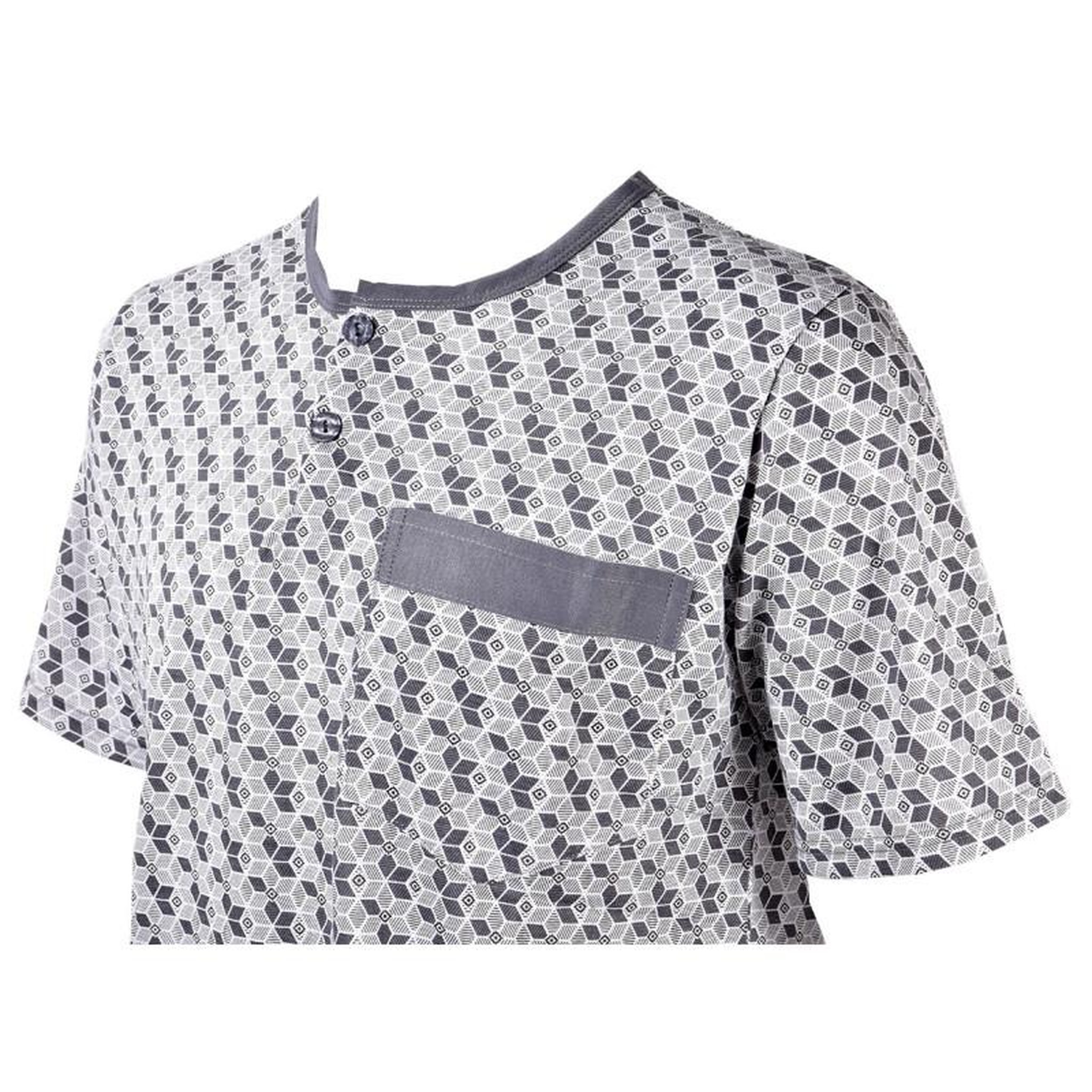 Voir la diapositive 3 : OZABI Pyjama Court Homme ECO HOMEWEAR