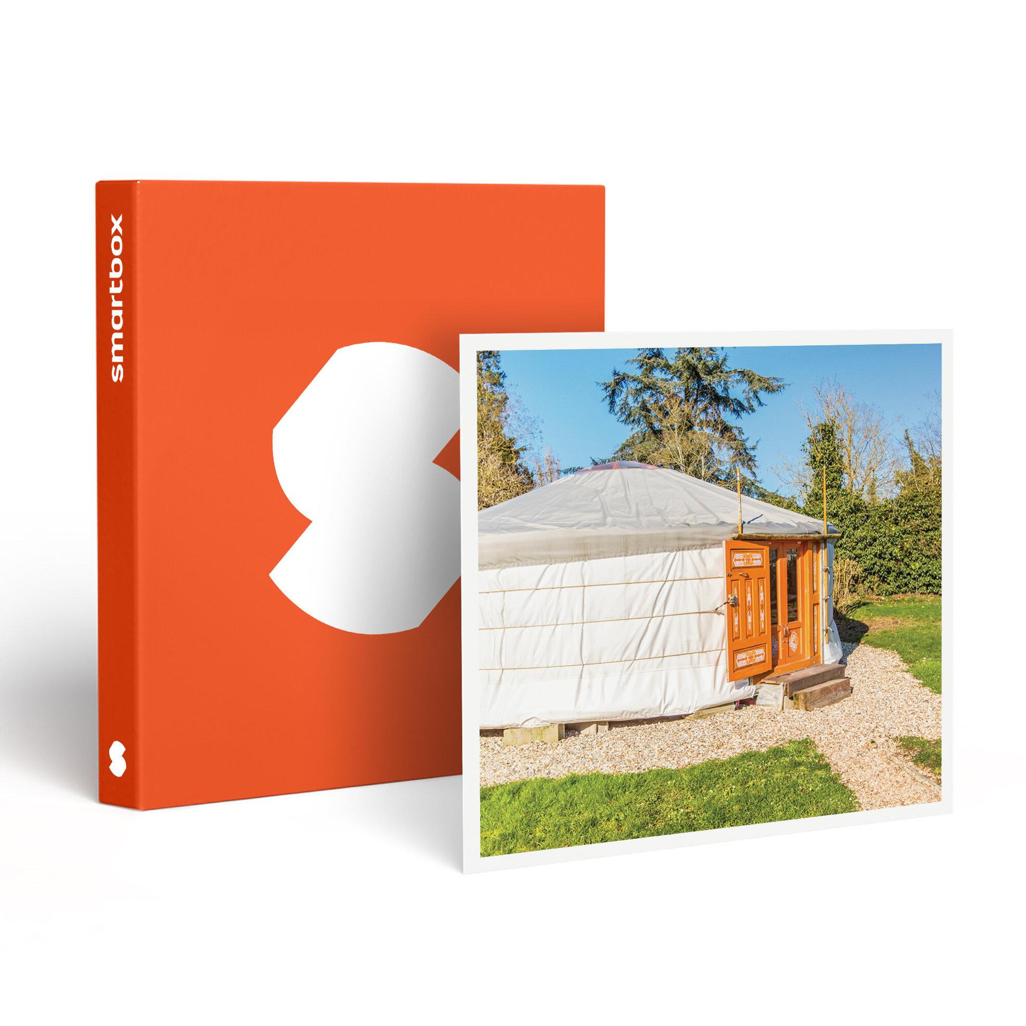 Smartbox Séjour insolite : 3 jours en yourte avec journée au spa près de paris - coffret cadeau séjour