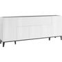 Voir la diapositive 2 : Buffet moderne 5 portes 1 abbatant L200cm BARI