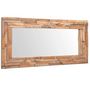 Voir la diapositive 1 : VIDAXL Miroir decoratif Teck 120x60 cm Rectangulaire