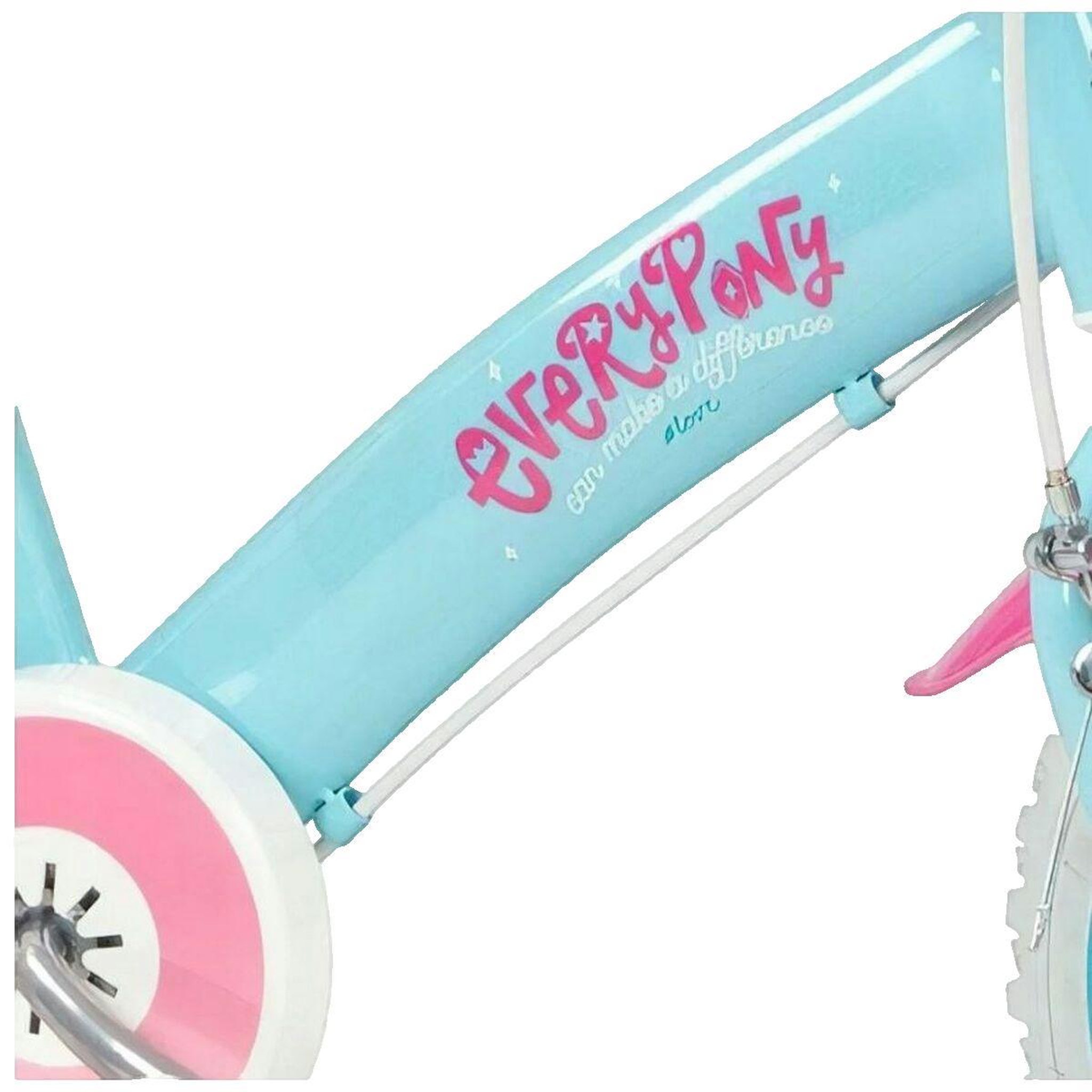 Voir la diapositive 3 : PONY Vélo pour enfants Toimsa My Little Pony 12 pouces avec roues stabilisatrices