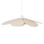 Voir la diapositive 1 : ATMOSPHERA Lampe Suspension Pétales  Naya  72cm Beige Lin