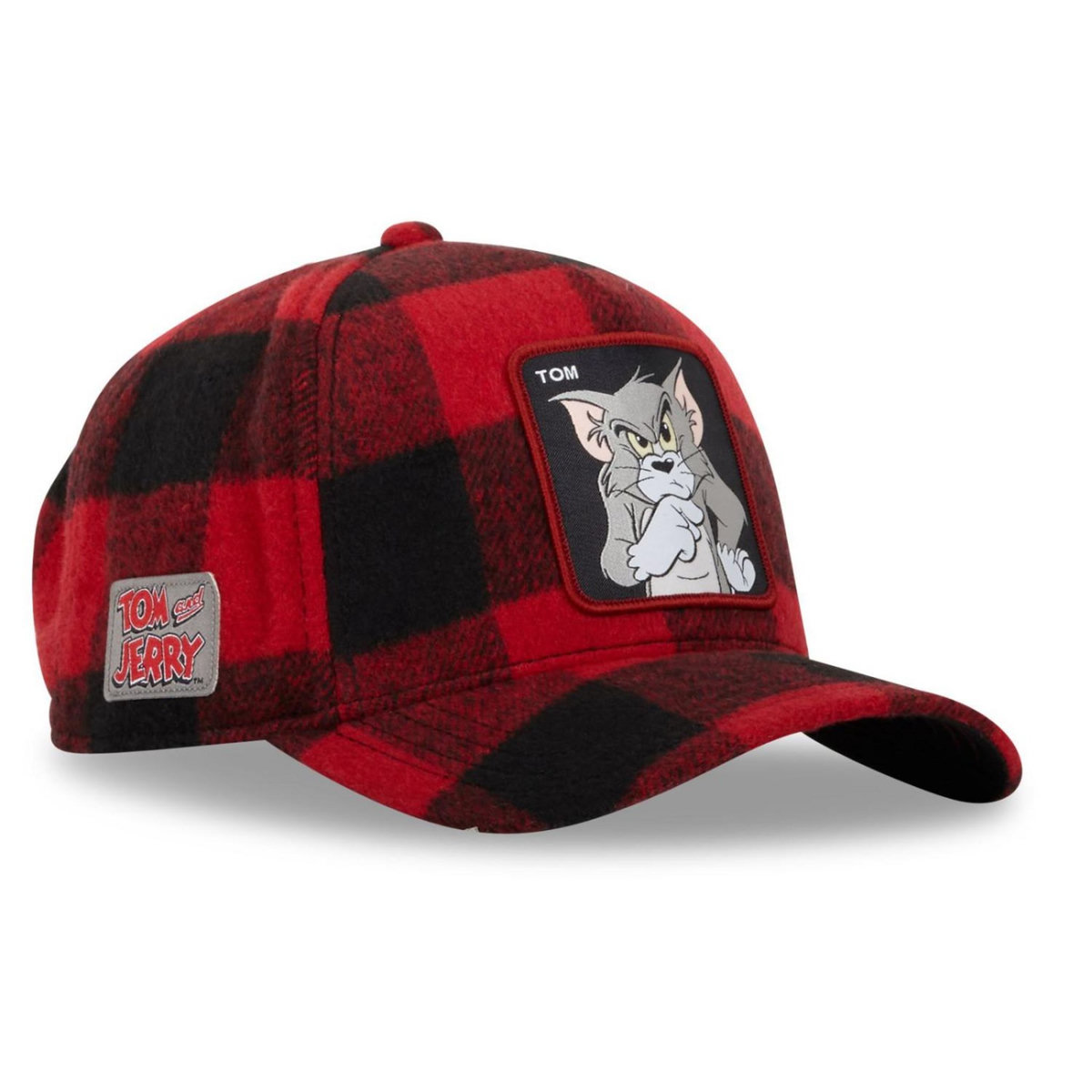 CAPSLAB Casquette trucker avec filet finitions premium Tom et Jerry