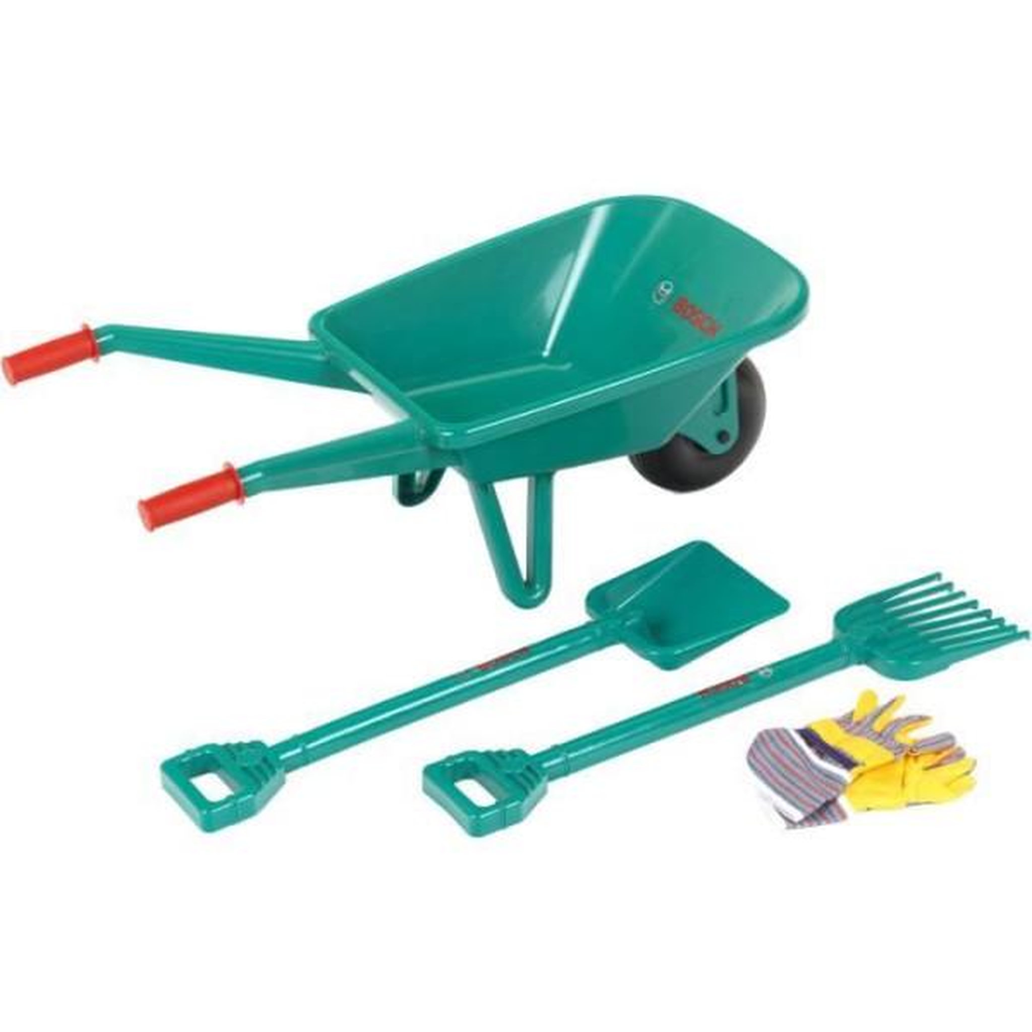 Voir la diapositive 4 : Klein Set de jardinage Bosch avec brouette, 4 pieces - KLEIN - 2752
