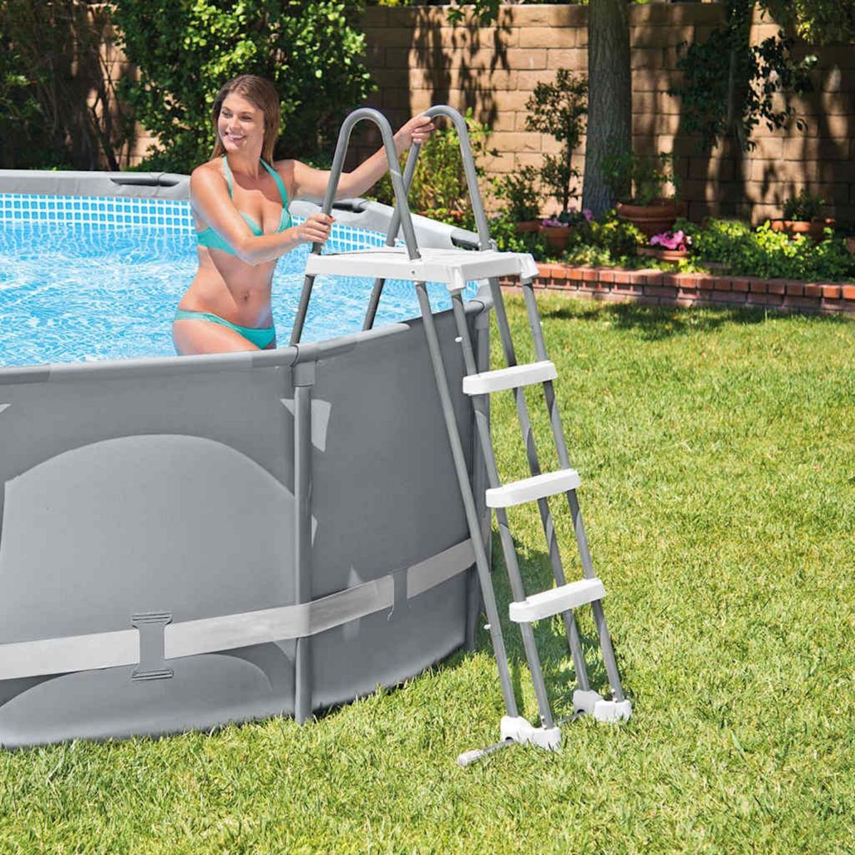 INTEX Echelle de piscine de sécurité 122 cm - Intex