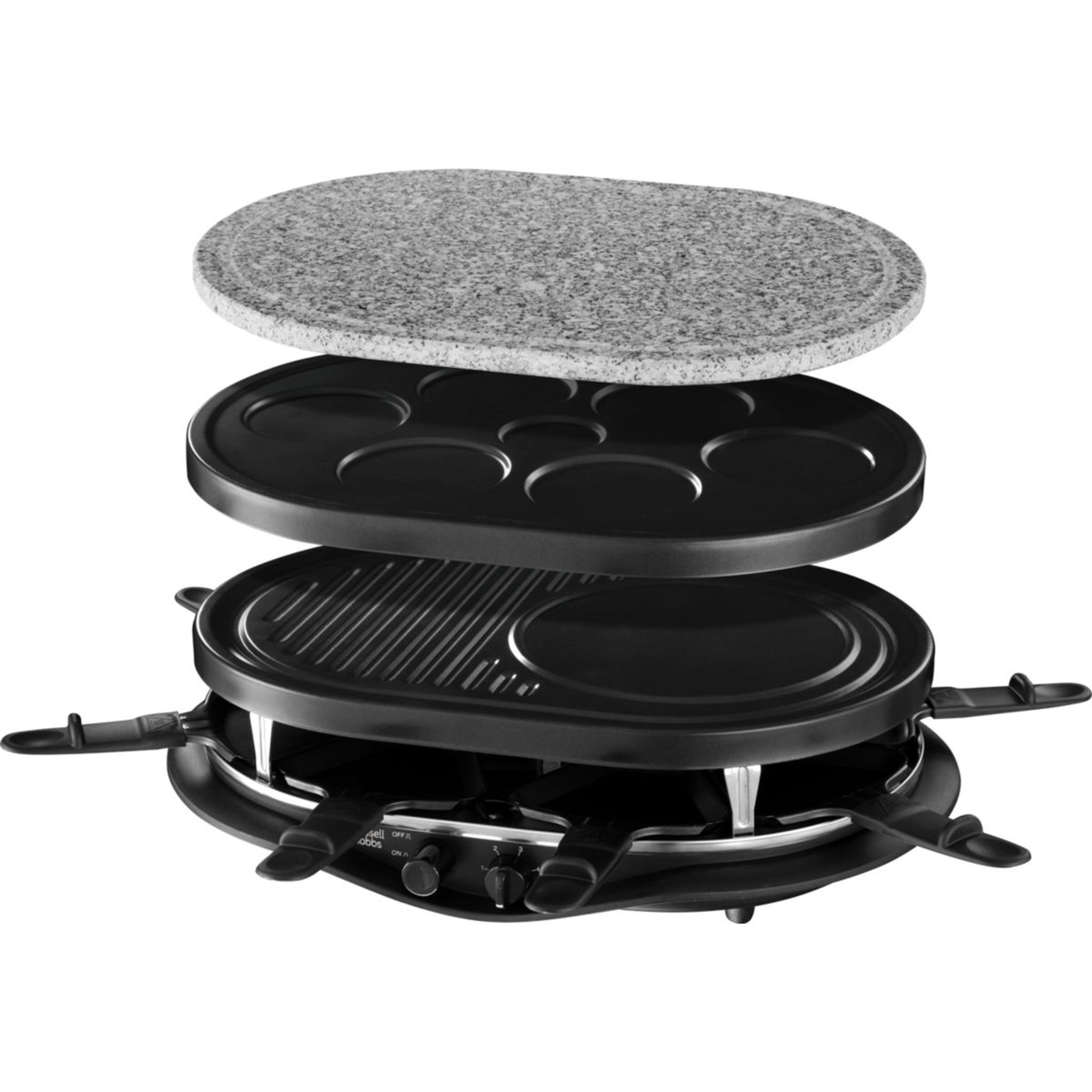 Voir la diapositive 1 : Russell Hobbs Raclette LE QUATUOR 21000-56