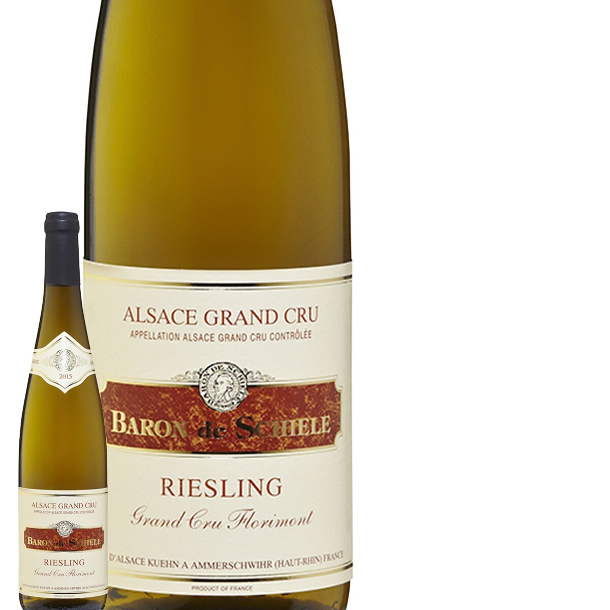 Baron de Schiele Alsace Riesling Florimont Blanc 2015