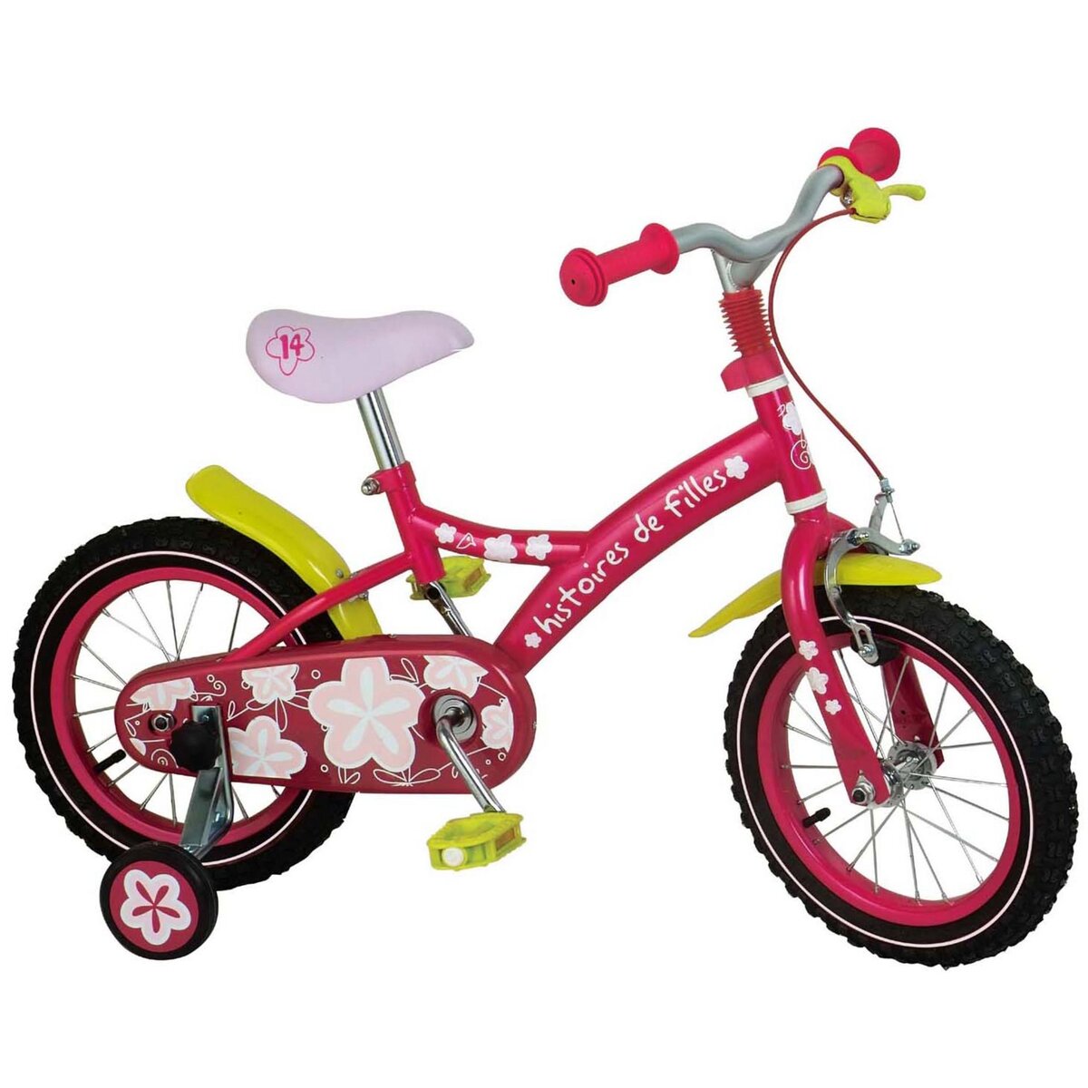 Velo fille online auchan