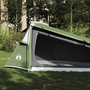 Voir la diapositive 1 : VIDAXL Tente de camping tunnel 2 personnes vert impermeable