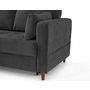 Voir la diapositive 6 : LISA DESIGN Anna - canapé d'angle gauche 5 places convertible en velours texturé