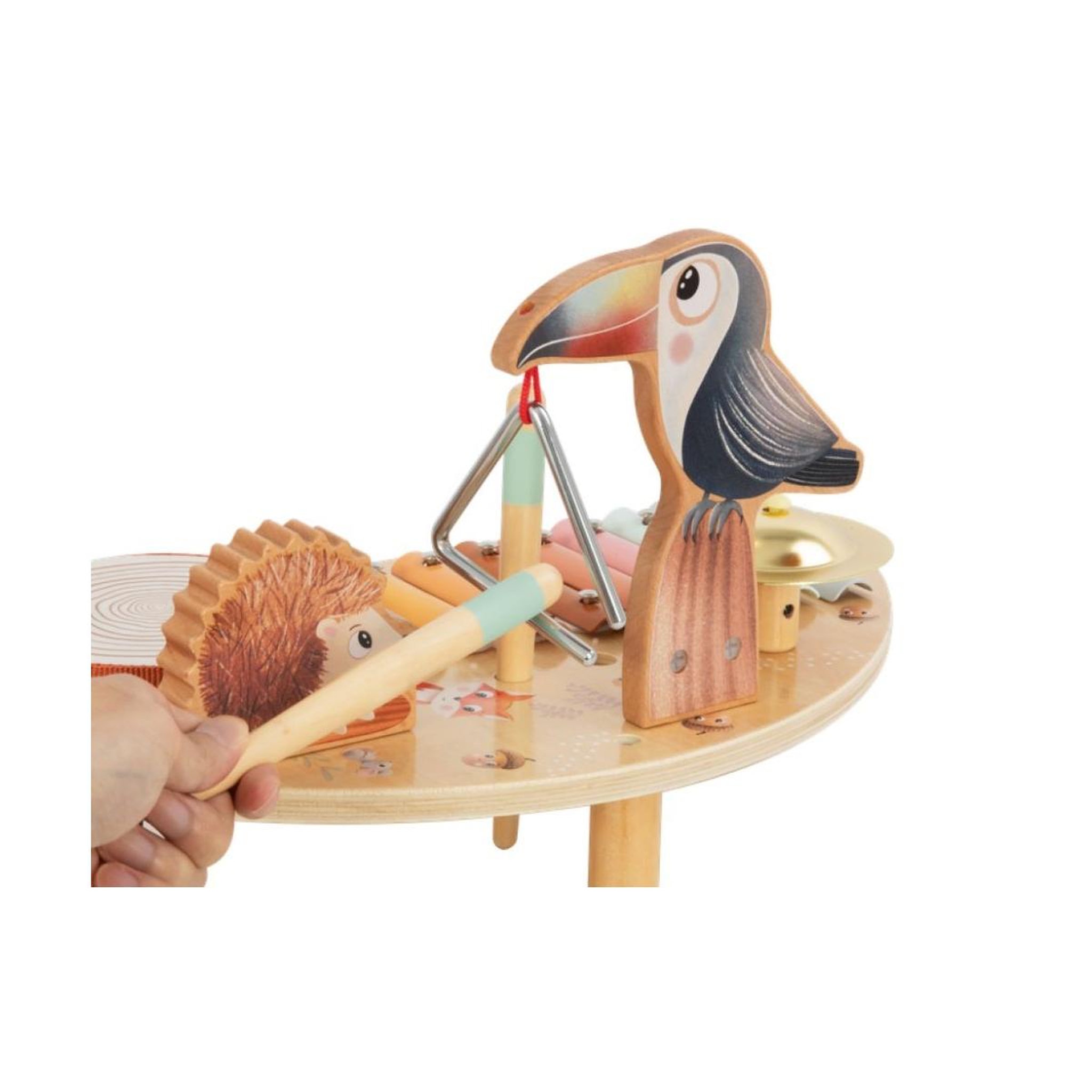 Voir la diapositive 2 : ELINELI Table musicale enfant animaux