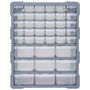 Voir la diapositive 2 : VIDAXL Organisateur multi-tiroirs avec 39 tiroirs 38x16x47 cm
