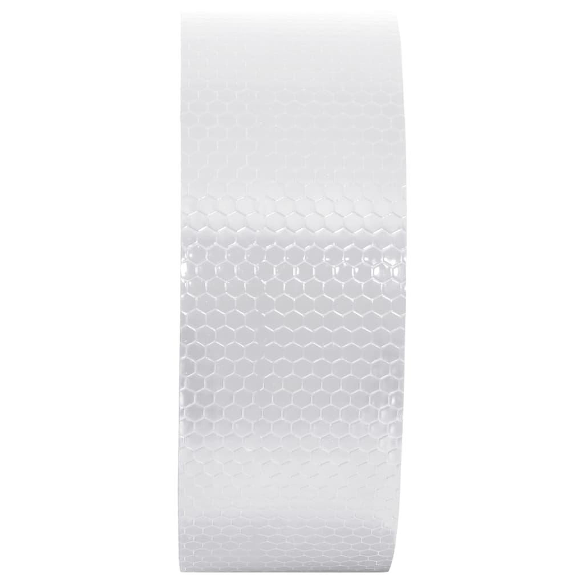 Voir la diapositive 3 : VIDAXL Bande reflechissante Blanc 5 cmx20 m PVC