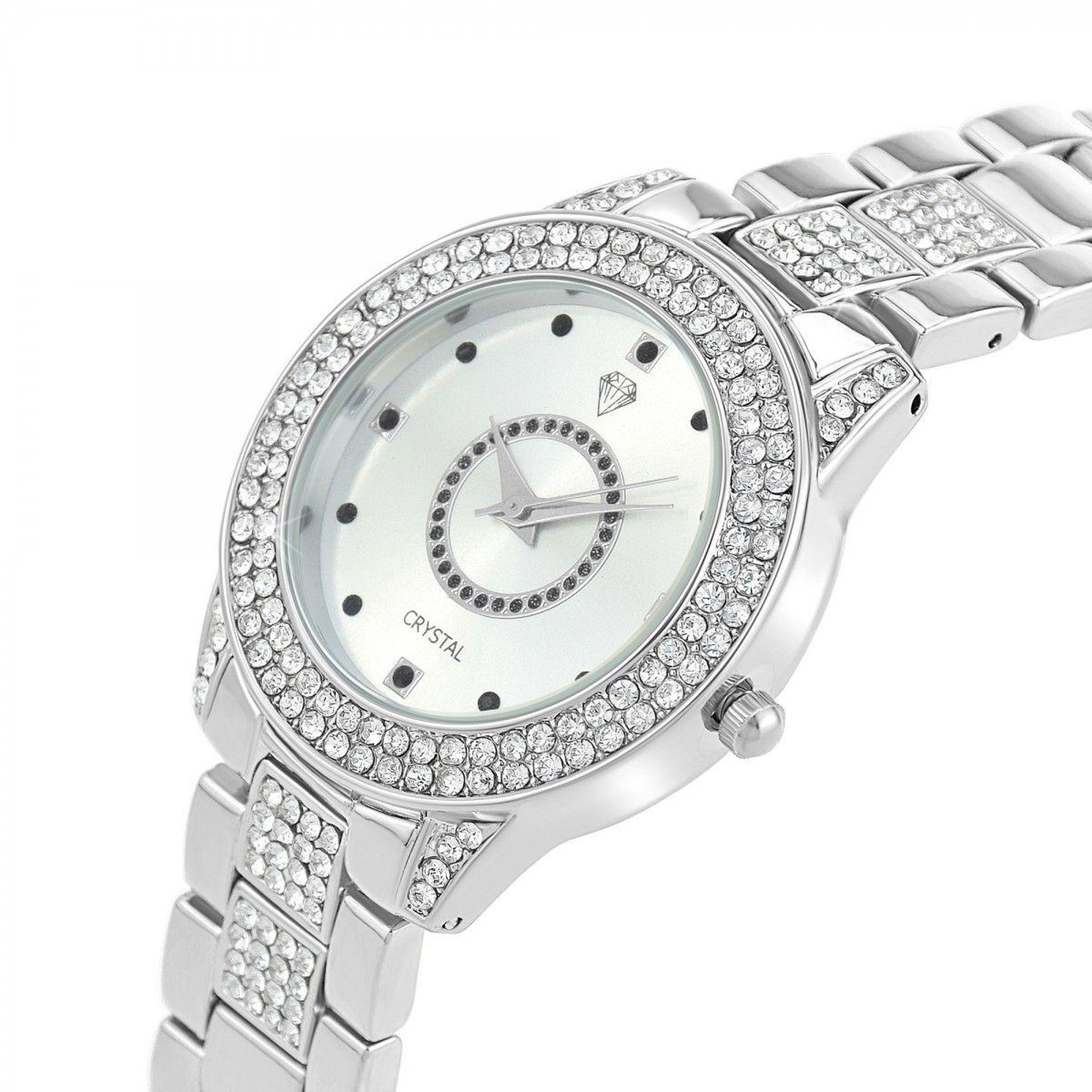 Voir la diapositive 3 : SC CRYSTAL Montre Enora élégante ornée de Cristaux scintillants par SC Crystal