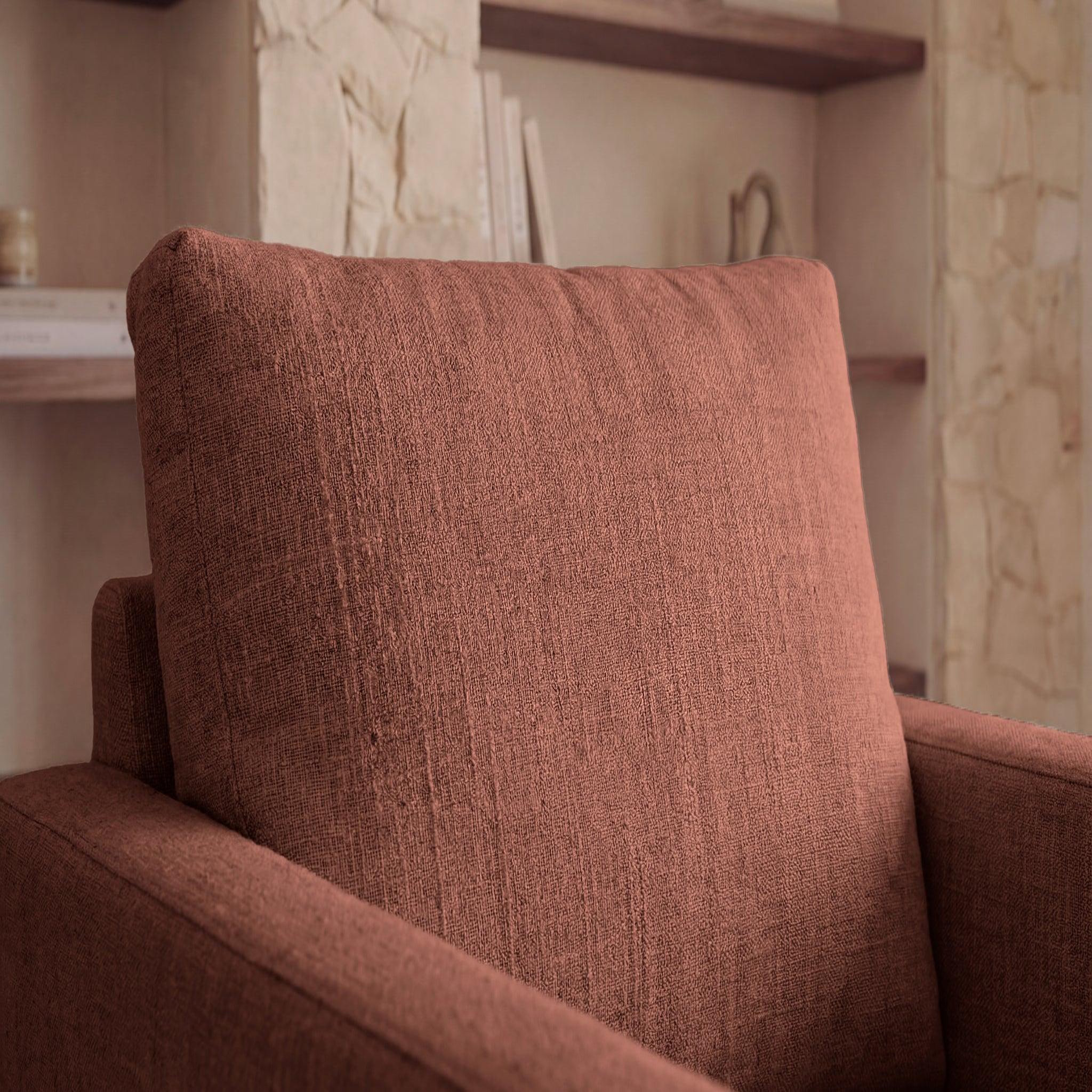 Voir la diapositive 6 : CASANOVA PARIS Leonie - fauteuil tissu chenille déhoussable
