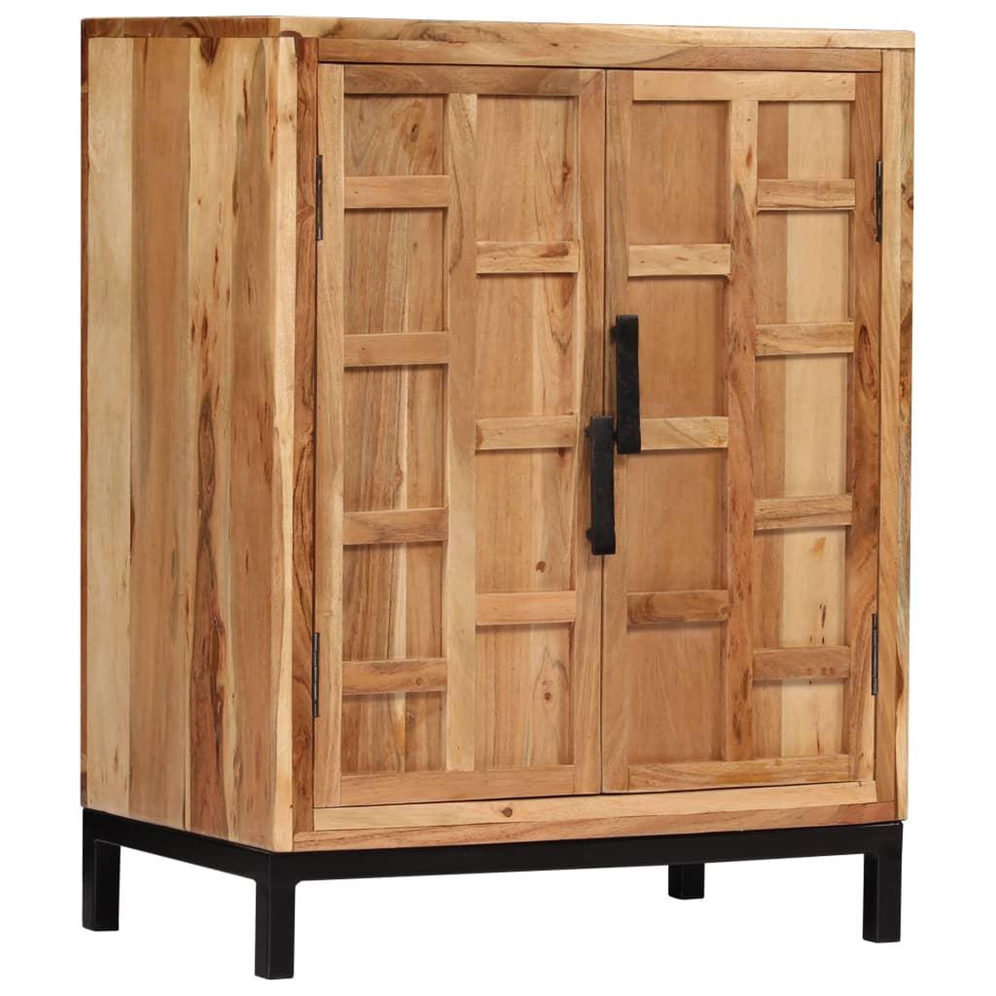 VIDAXL Buffet bois d'acacia solide 60x35x76 cm marron